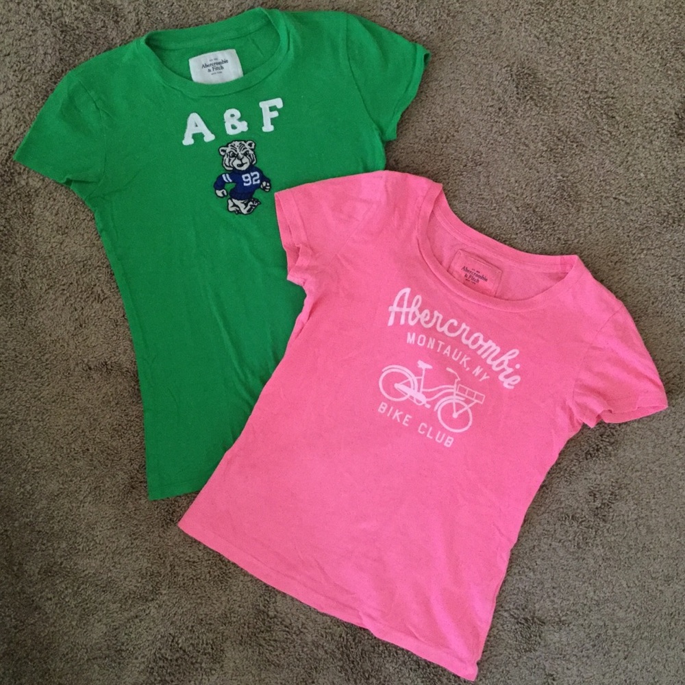 【Abercrombie & Fitch 】Tee - 2 sets